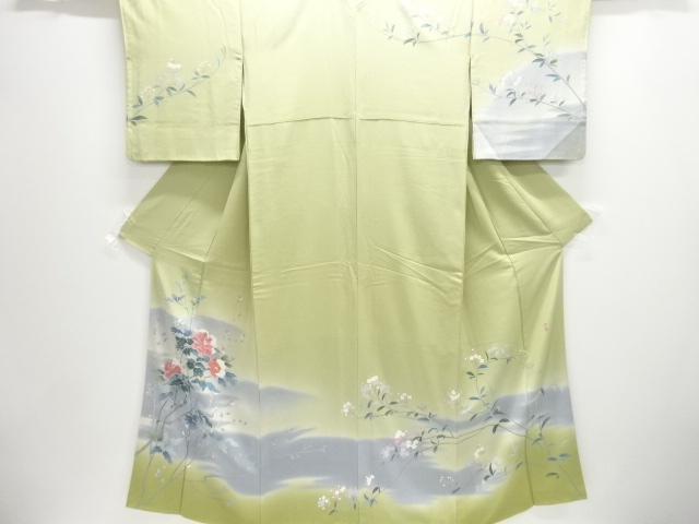 Japanese Kimono / Homongi Tsukesake Silk